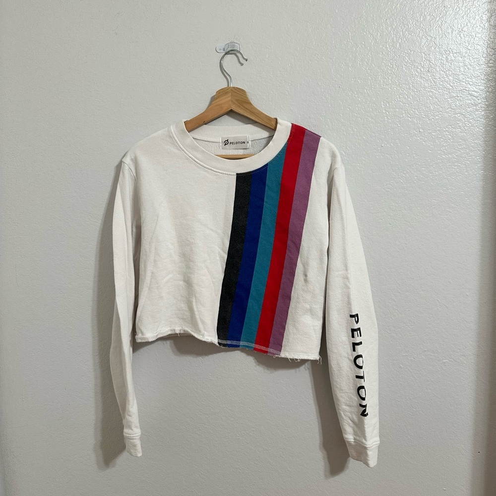 Peloton Long Sleeve Cropped Crewneck